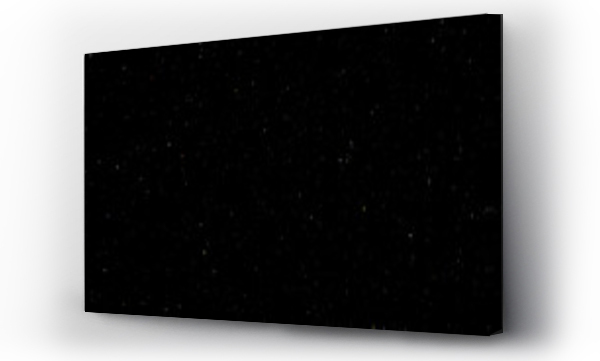 Wizualizacja Obrazu : #655173713 Abstract flight through stars and blue nebula in space. 4K. 3D. Isolated black background.