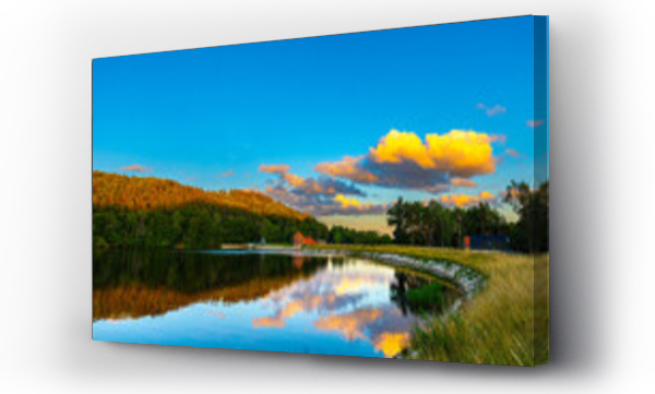 jezioro, Krajobrazy, Krajobrazy po