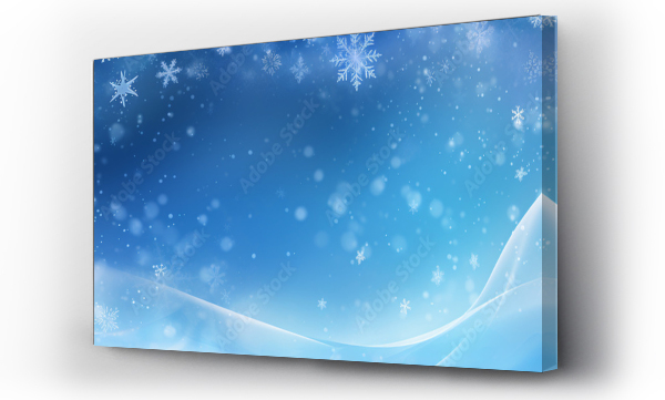 Wizualizacja Obrazu : #656764814 abstract background, snowflakes, snow, winter, christmas, holidays, celebrations