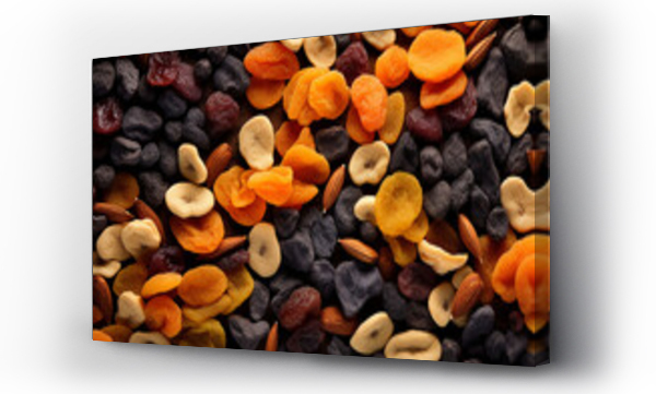 Wizualizacja Obrazu : #661124818 Various dried fruits and mix nuts