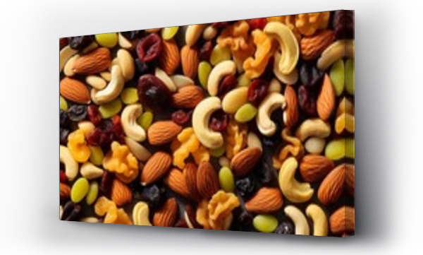 Wizualizacja Obrazu : #661781261 nuts and dried fruit