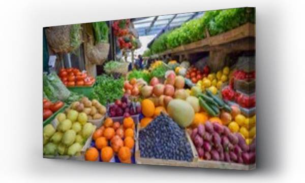 Wizualizacja Obrazu : #661970220 fruit and vegetable market