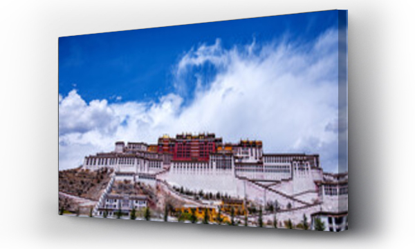 Wizualizacja Obrazu : #663965716 The potala palace in Lhasa in Tibet
