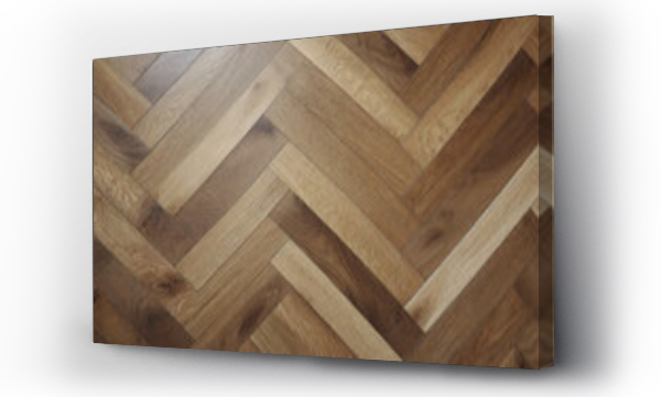 Wizualizacja Obrazu : #667301779 laminate wood parquet floor texture background design and renovation concept