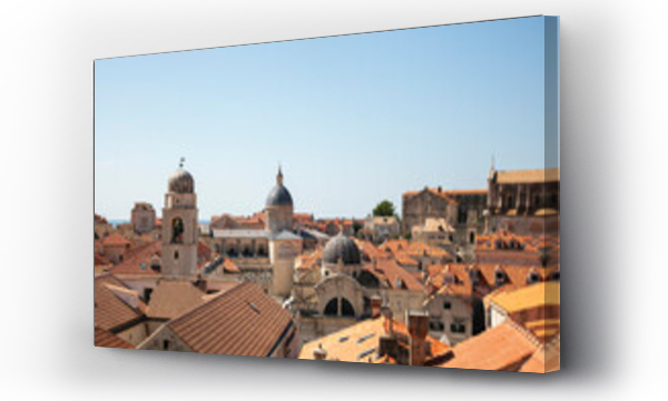 Wizualizacja Obrazu : #669621286 Cityscape of Dubrovnik Croatia