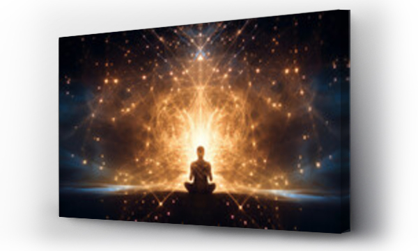 Wizualizacja Obrazu : #673940024 transcendent meditation and step into the realm of pure consciousness.