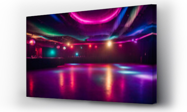 Wizualizacja Obrazu : #674917750 Empty disco hall
