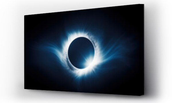 Wizualizacja Obrazu : #675066580 Solar Eclipse With Radiant Corona