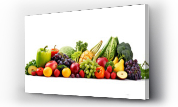 Wizualizacja Obrazu : #675381761 fruits and vegetables on isolated transparent background