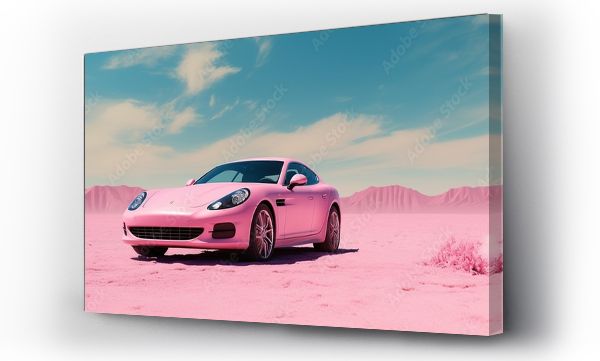 Wizualizacja Obrazu : #675590861 pink luxury car