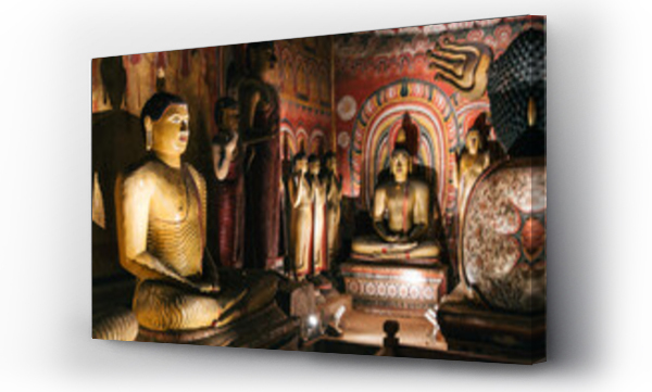 Wizualizacja Obrazu : #676040991 Buddyjska ?wi?tynia Sri Lanka Dambulla 2