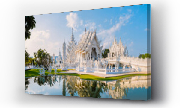 Wizualizacja Obrazu : #683293496 White Temple Chiang Rai Thailand, Wat Rong Khun, aka The White Temple, in Chiang Rai, Thailand.