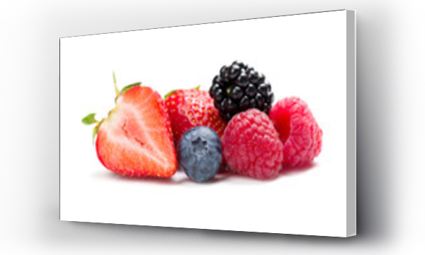 Wizualizacja Obrazu : #68524158 raspberry, strawberry, blueberry and blackberry