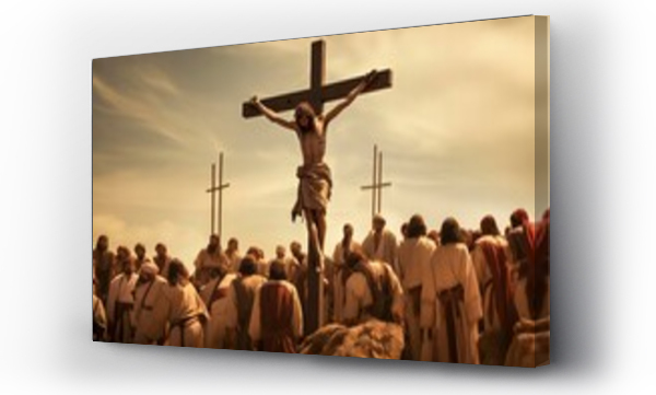 Wizualizacja Obrazu : #692027252 The crucifiction of Christ