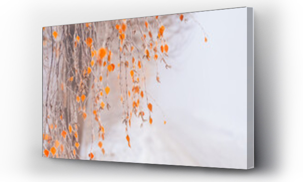 Wizualizacja Obrazu : #692667540 Zimowy pejza?, poranny szron na drzewach (Winter landscape, morning frost on the trees)