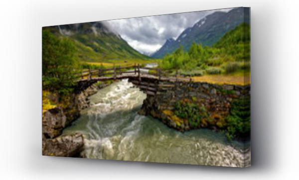 Wizualizacja Obrazu : #69428390 Krajobraz wiejski, Norwegia