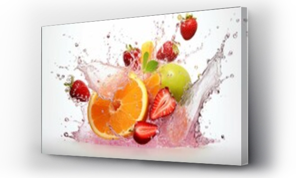 Wizualizacja Obrazu : #696504125 fruit in water