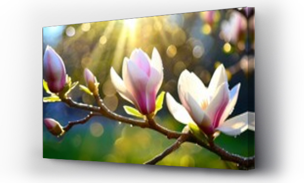 kwiat, Kwiaty, magnolia