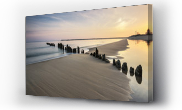 morze, pejzaż, plaża