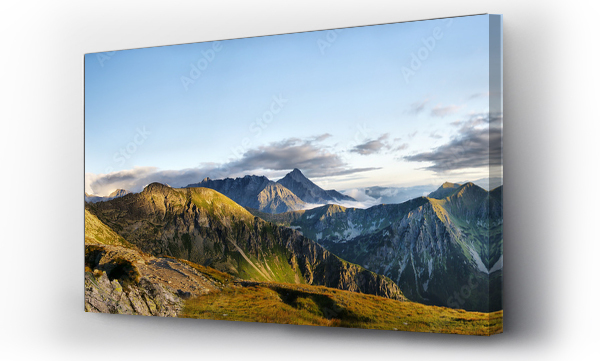 góry, Panorama Tatr, Tatry, tatry lato, Tatry Wysokie, zakopane  woda, zakopane woda
