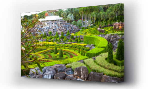 Wizualizacja Obrazu : #704317047 Nong Nooch Tropical Botanical Garden, details, Thailand
