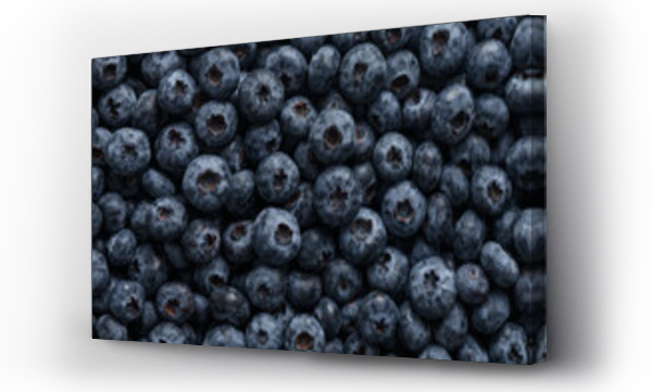 Wizualizacja Obrazu : #708490886 Fresh ripe washed blackberries background