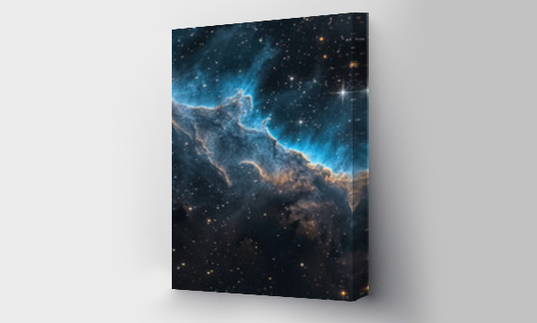 Wizualizacja Obrazu : #711918158 Nebulas Unfurling: Nights Tapestry Revealed