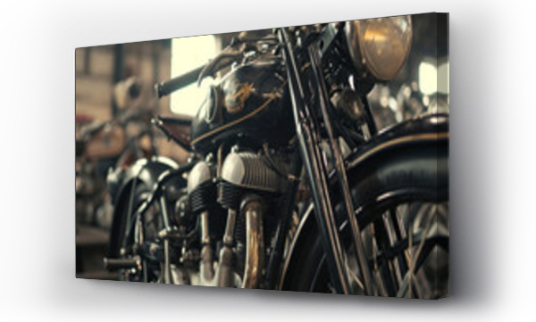 Wizualizacja Obrazu : #716710065 Vintage motorcycle