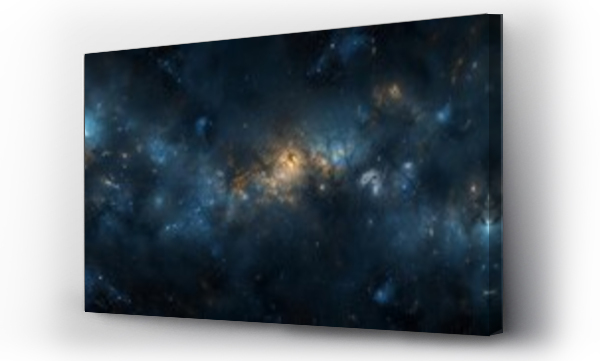 Wizualizacja Obrazu : #718489061 360 degree equirectangular projection space background with nebula and stars, environment map. HDRI spherical panorama
