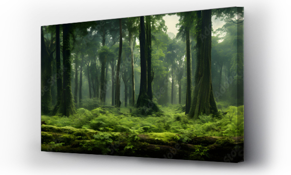 Wizualizacja Obrazu : #719495082 Epic Wilderness - A Serene Journey into a Majestic, Ancient Forest