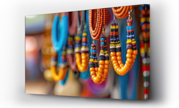 Wizualizacja Obrazu : #723169922 African handcraft made by Maasai-tribe, Tanzania, East-Africa.