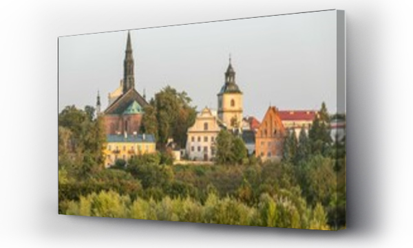 Wizualizacja Obrazu : #727028839 Sandomierz widok na zabytki starego miasta