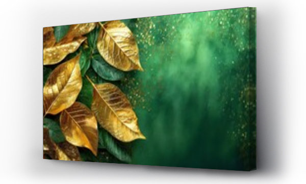 Liście, złote, złoty