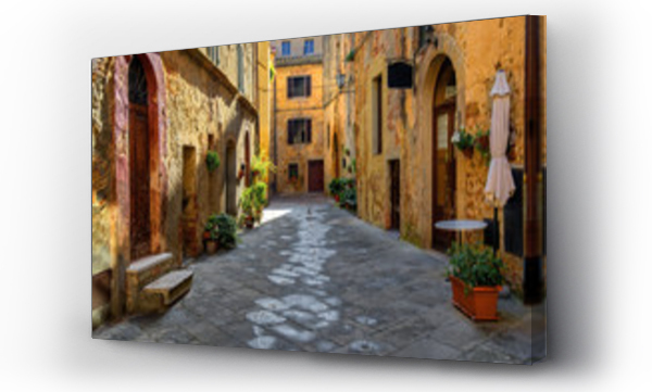 Wizualizacja Obrazu : #73339808 Toscania, W?ochy, Montepulciano, zau?ek