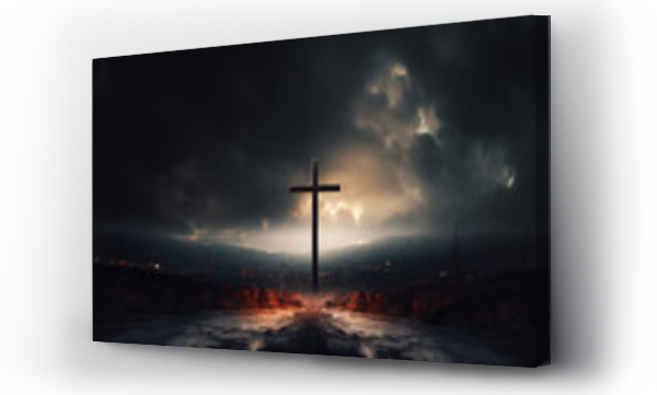 Wizualizacja Obrazu : #733886711 A christian cross