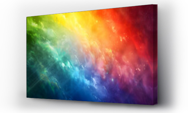 Wizualizacja Obrazu : #735422691 abstract rainbow colors background