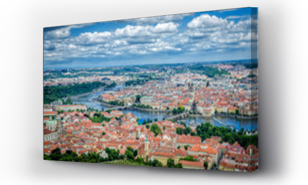 Wizualizacja Obrazu : #74016334 Praga widok na miasto