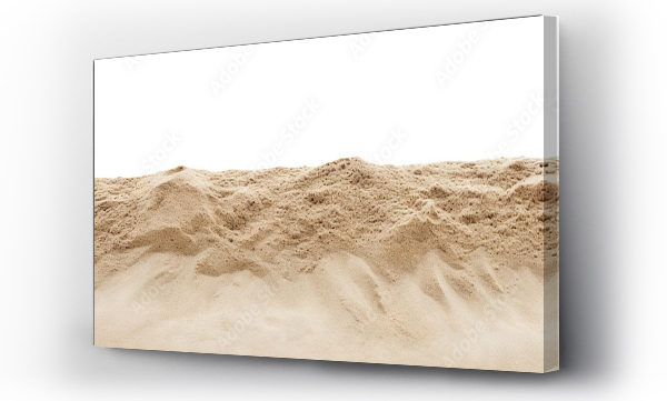 Wizualizacja Obrazu : #740739078 Beach or desert sand cut out