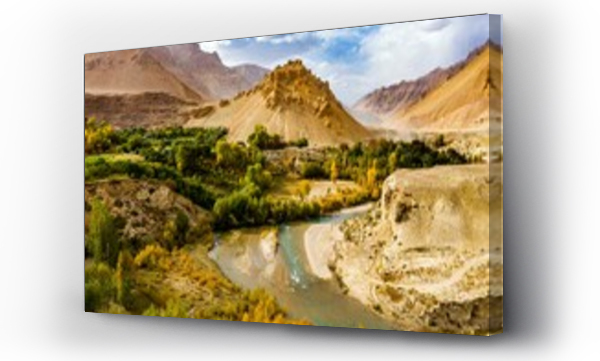 Wizualizacja Obrazu : #742016876 Chehel Burj or forty towers fortress, Yakawlang province, Bamyan, Afghanistan, Bamyan, Afghanistan, Asia