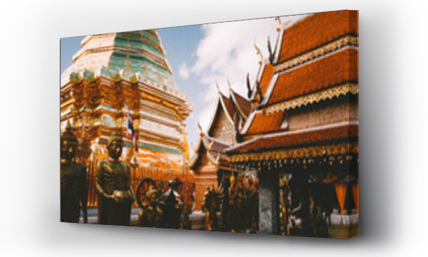 Wizualizacja Obrazu : #751219324 Wat Phra That Doi Suthep temple near Chiang Mai