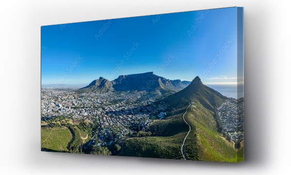 Wizualizacja Obrazu : #753643445 Panorama of The Twelve Apostles and Camps Bay, Cape Town