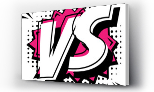 Wizualizacja Obrazu : #765202272 VS Comic Style Pop Art Dotted Background