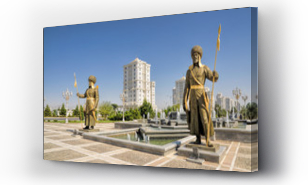Wizualizacja Obrazu : #77160405 Monument of independence in Ashgabat