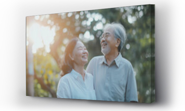 Wizualizacja Obrazu : #772995847 asia senior couple, age 50, healthy, happiness, have activity together