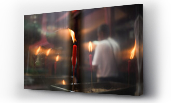 Wizualizacja Obrazu : #777888152 Chinese Temple Details - Candles