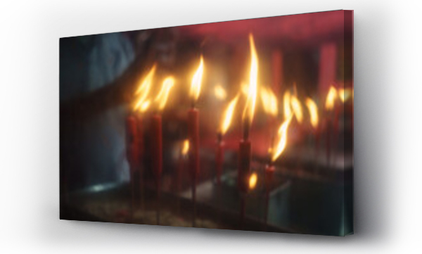Wizualizacja Obrazu : #777888155 Chinese Temple Details - Candles