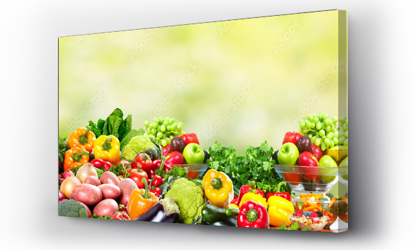 Wizualizacja Obrazu : #78204101 Owoce i warzywa.