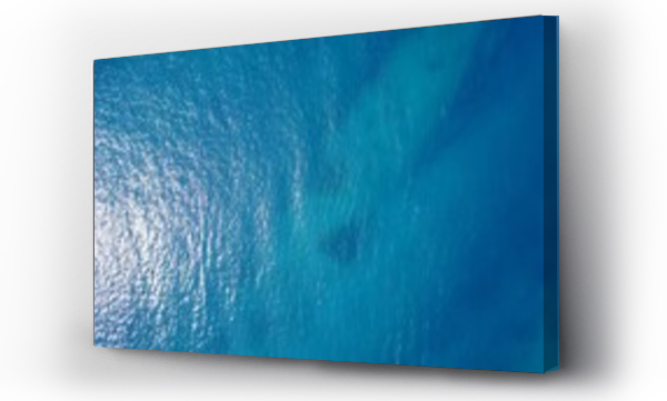 Wizualizacja Obrazu : #786088345 Top view of clear blue ocean water in Asia