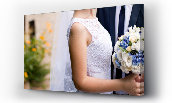 Wizualizacja Obrazu : #81060828 para młoda i bukiet ślubny