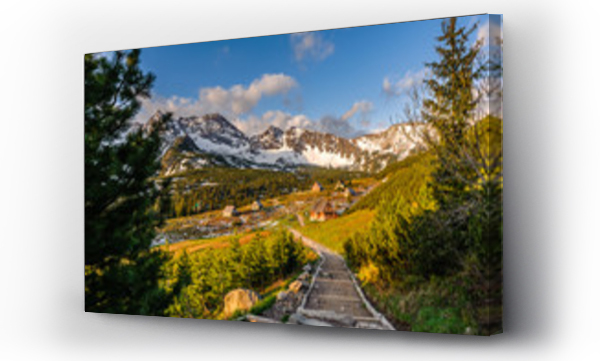 góry, Hala gasienicowa, pejzaż, Tatry, tatry zima